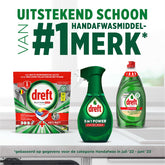 Dreft 3in1 Power Spray Refill Stop Soaking - prétraitement, dégraissant pour vaisselle et Cuisine - Pack de 10 - E-menage