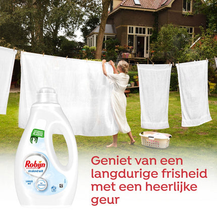 Détergent liquide Robijn Radiant Wit - Pack économique de 6 - E-menage