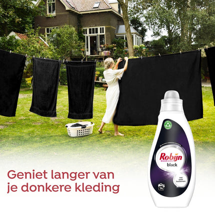 Lessive Liquide Robijn Black Velvet - 2x 700 ml - E-menage