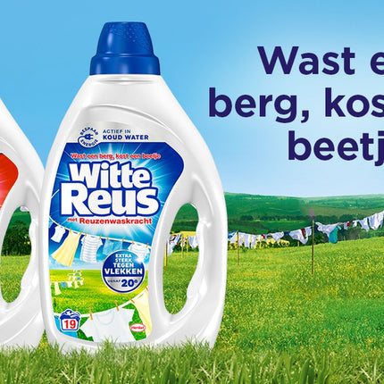 Color Reus Gel - Lessive Liquide - Linge Coloré - Vrac - 100 Lavages - E-menage