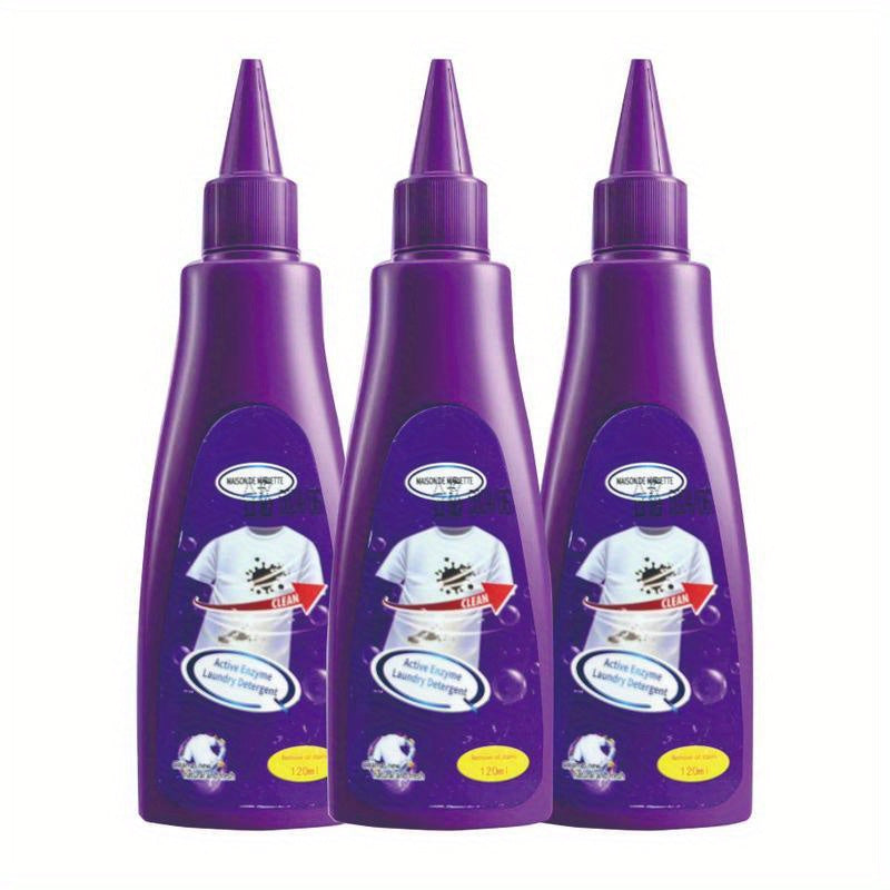 Lessive enzymatique active, détachant pour vêtements, anti-graisse et antirouille - E-menage