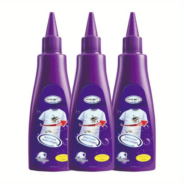 Lessive enzymatique active, détachant pour vêtements, anti-graisse et antirouille - E-menage