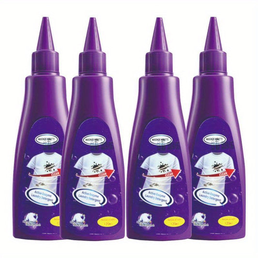 Lessive enzymatique active, détachant pour vêtements, anti-graisse et antirouille - E-menage