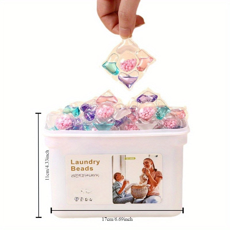 50 tablettes de lessive 5 en 1 , multifonction - E-menage