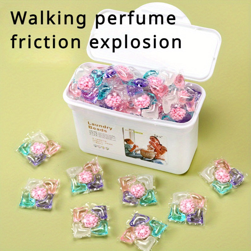 50 tablettes de lessive 5 en 1 , multifonction - E-menage