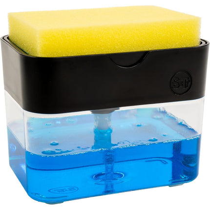 Distributeur de détergent en plastique ABS transparent (1/2/3 unités) - E-menage