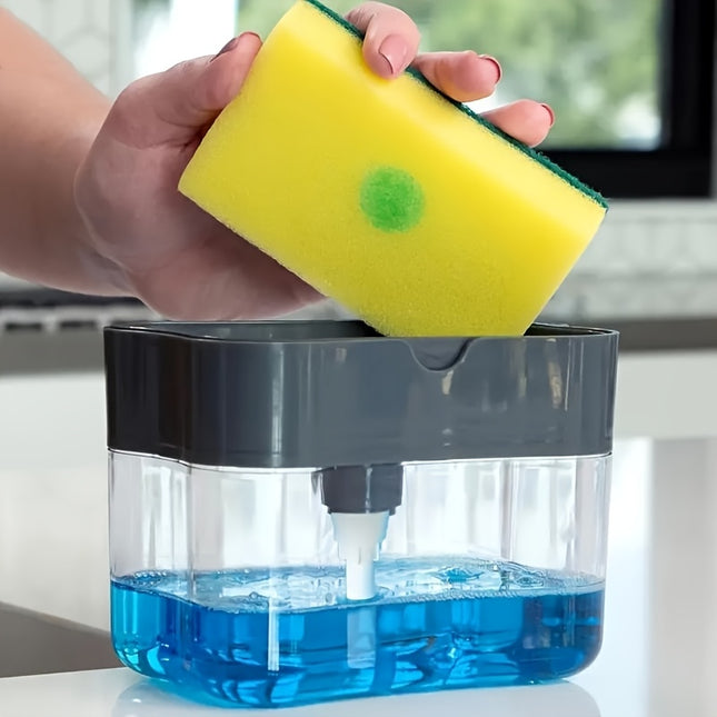 Distributeur de détergent en plastique ABS transparent (1/2/3 unités) - E-menage