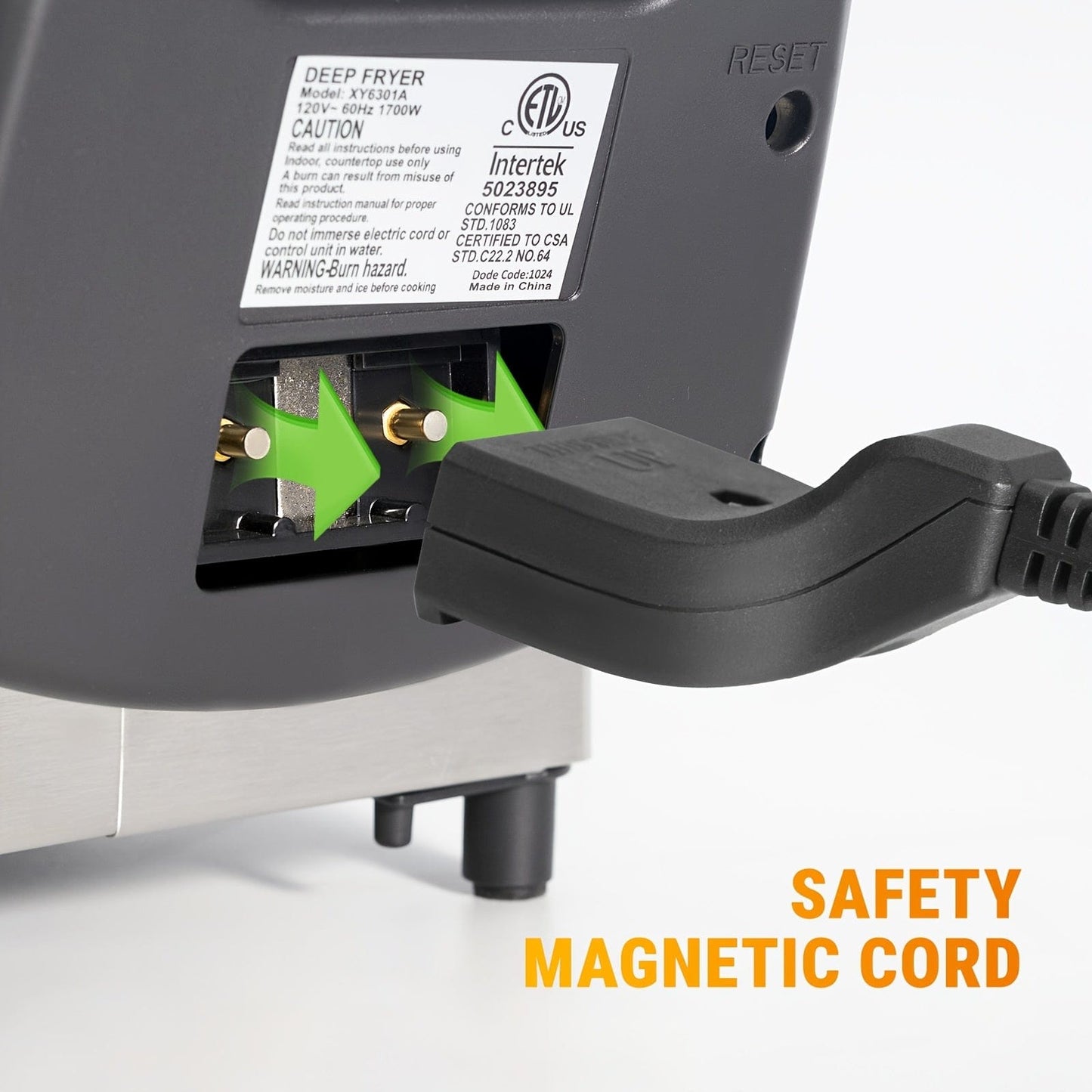 1.32gal Electric Deep Fryer, 1700W Large Fryer with Time & Temperature Control for Home Use, Kitchen Essential, Local Warehouse, Frying Baskets, Lid with View Window, Stainless Steel, Gift for Cristmas & Halloween. Suitable f