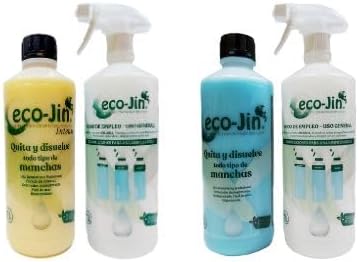 2 bouteilles de détergent multi-surfaces extra concentrées