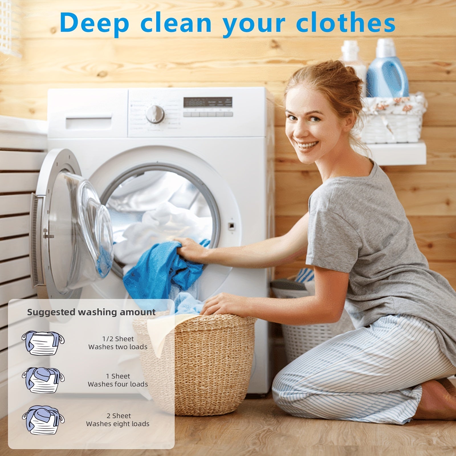 Lessive en tablettes naturelles (120 tablettes) - E-menage