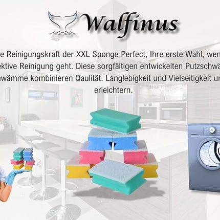 XXL Sponge & Perfect - Lot de 8 éponges professionnelles