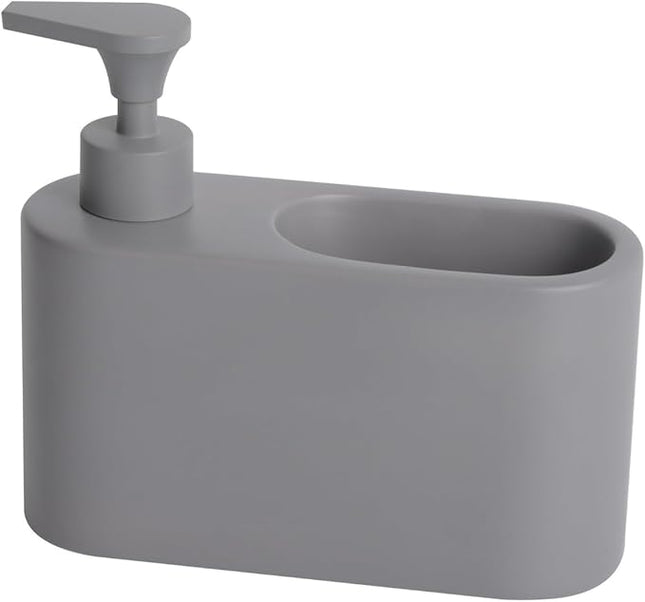 Distributeur de liquide vaisselle avec porte-éponge intégré