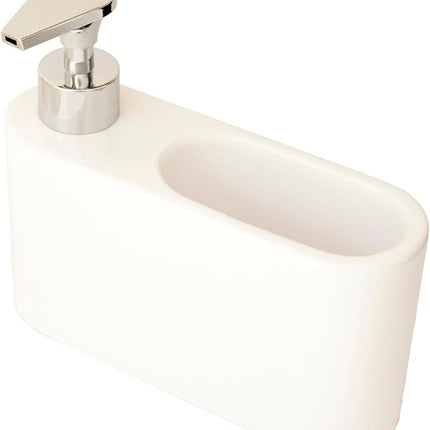Distributeur de liquide vaisselle avec porte-éponge intégré