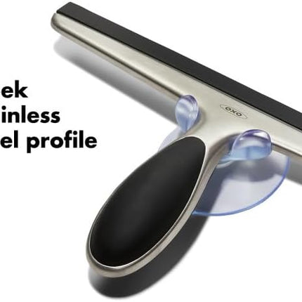 Raclette de nettoyage en acier inoxydable , salle de bain