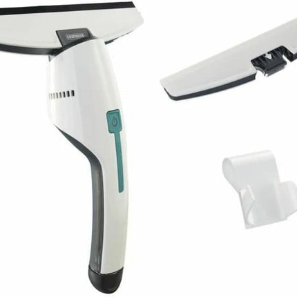 aspirateur à vitres et salle de bains + buse salle de bains et support mural