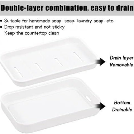 Vesaneae - Porte-savon 2 pièces - E-menage