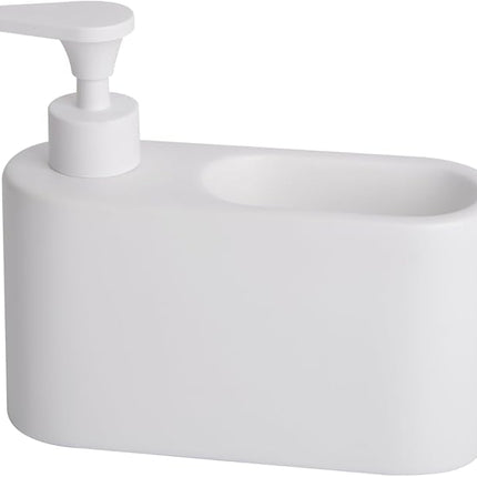 Distributeur de liquide vaisselle avec porte-éponge intégré