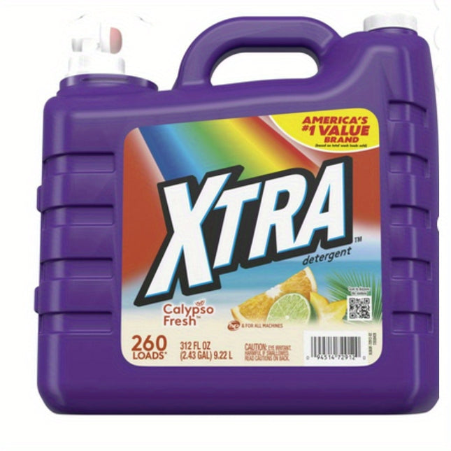 Lessive liquide Xtra Calypso Fraîcheur - 900 ml , 260 lavages - E-menage