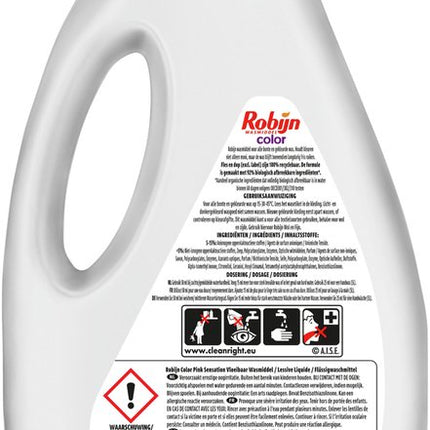 Robijn Color Pink Sensation Liquid 3L - E-menage