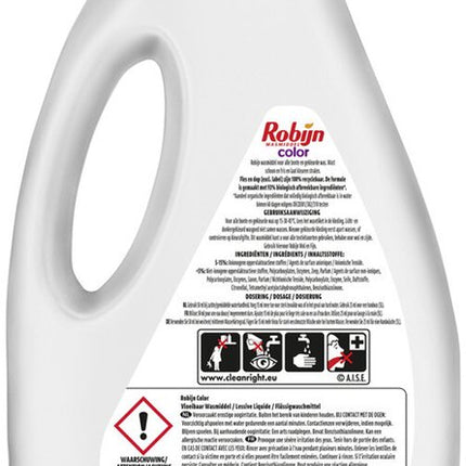 Lessive liquide Robijn - Couleur -Pack de 3 - E-menage