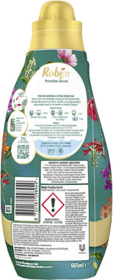 Robijn Klein & Powering Collections - Détergent liquide Secret Color Paradise - Pack de 6 - E-menage