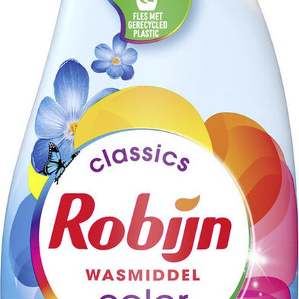 Détergent liquide Robijn Klein & Puissant Classics Color Morgenfris - Pack de 8 - E-menage