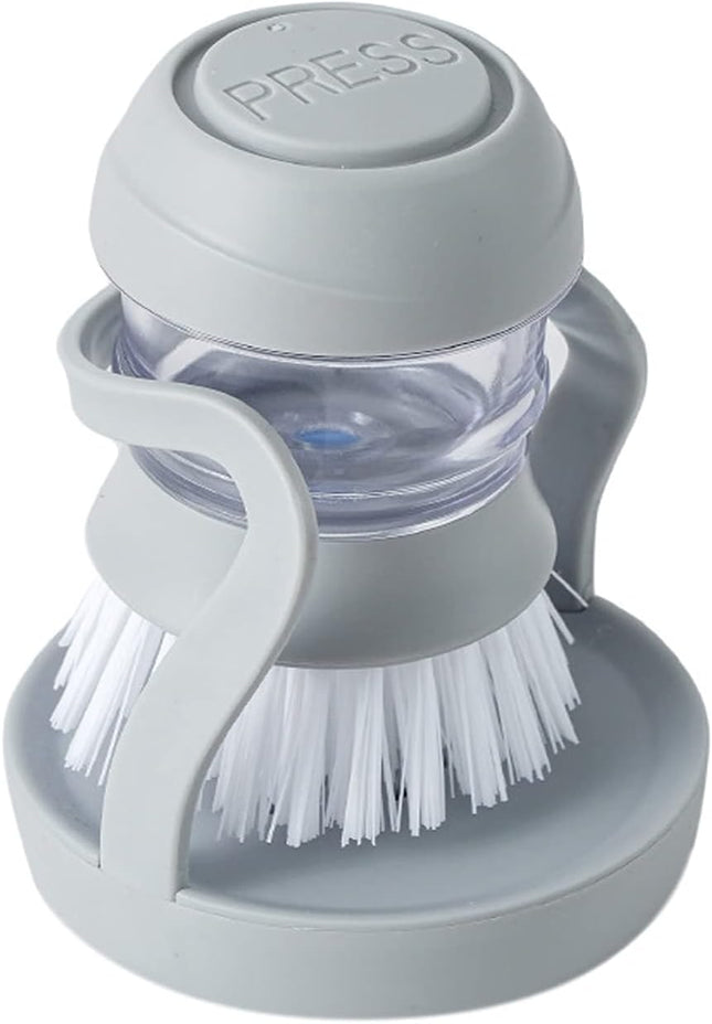 Brosse à Vaisselle de Cuisine avec Distributeur de Liquide - E-menage