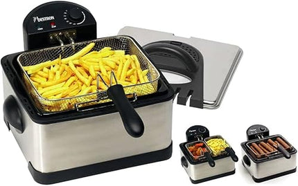 Bestron - Friteuse familiale avec zone froide 2000 W, 4L
