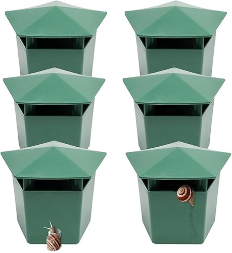 Lot de 6 pièges à limaces - E-menage