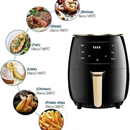 Ksiope - Friteuse à Air   1400W ,  4.5L  nouvelle génération