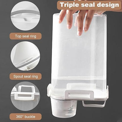 gmeDhc - 1 boîte de rangement de lessive - 2500 ml