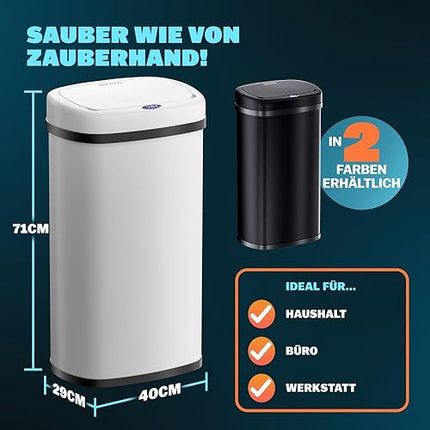 monzana® - 58l smart kitchen bin