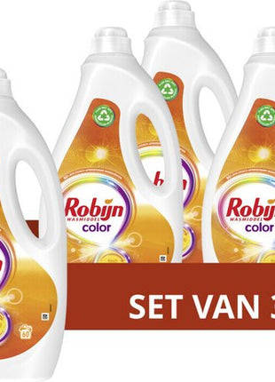 Lessive liquide Robijn - Couleur -Pack de 3 - E-menage