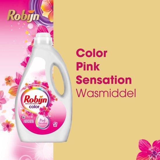 Robijn Color Pink Sensation Liquid 3L - E-menage