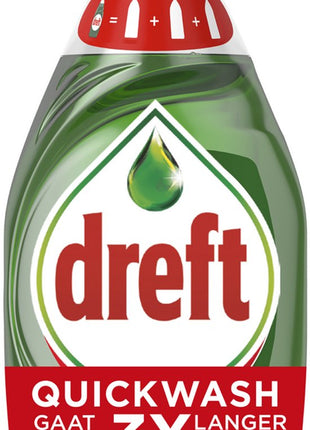 Dreft Platinum -Quickwash -Original -Lessive Liquide - 10 x 350 ml - Pack de 10 - E-menage