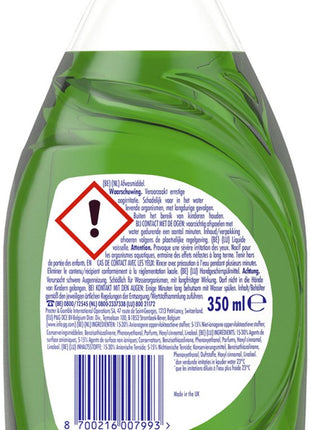 Dreft Platinum -Quickwash -Original -Lessive Liquide - 10 x 350 ml - Pack de 10 - E-menage