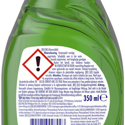 Dreft Platinum -Quickwash -Original -Lessive Liquide - 10 x 350 ml - Pack de 10 - E-menage