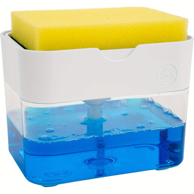 Distributeur de détergent en plastique ABS transparent (1/2/3 unités) - E-menage