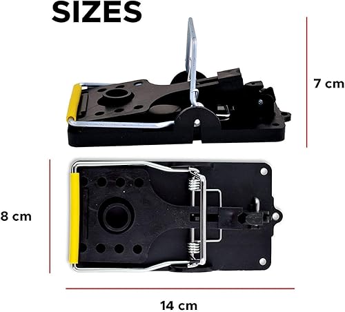 ASPECTEK - 6pcs de Piege à Rat - E-menage