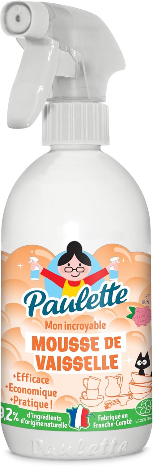 Mousse de Vaisselle Paulette