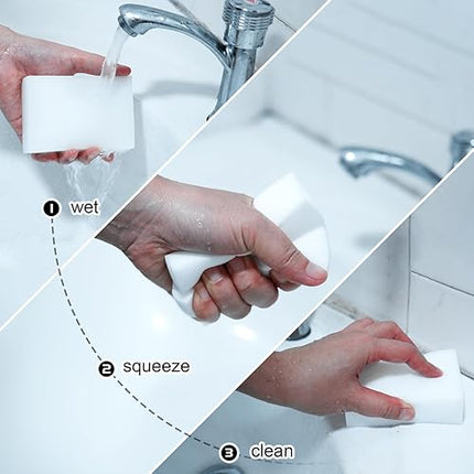 Welsberg - Lot de 20 éponges magique en melamine - E-menage