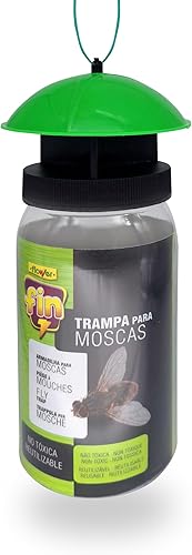 FLOWER - Lot de 6 pièges à mouches d'extérieur et intérieurs - E-menage