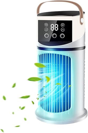 Air purifier with LED lighting