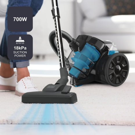 Aspirateur à traction sans Sac BXVML701E - E-menage