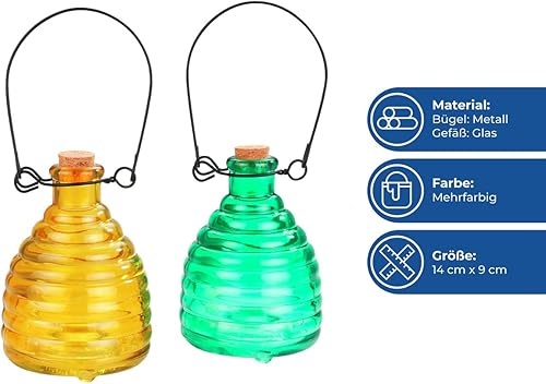 WENKO - Lot de 2Piège à guêpes - E-menage