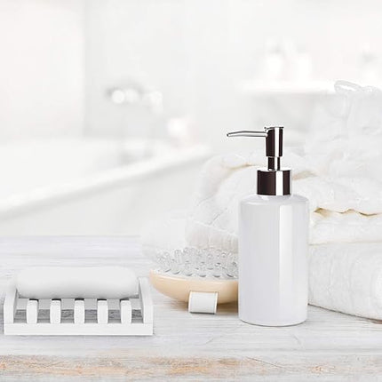 Topsky - Lot de 2 porte-savon en silicone - E-menage