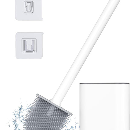 Silicone toilet brush