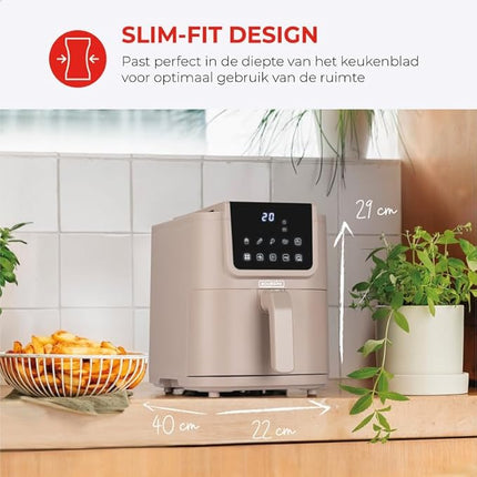 BOURGINI - Air fryer with ceramic coating