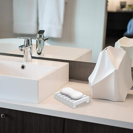 Topsky - Lot de 2 porte-savon en silicone - E-menage