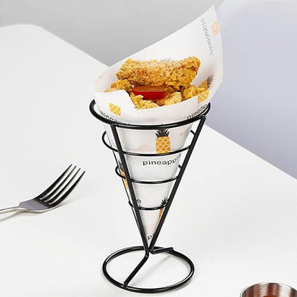 Jicyor - kit de 3 pièces de présentoir de frites - E-menage